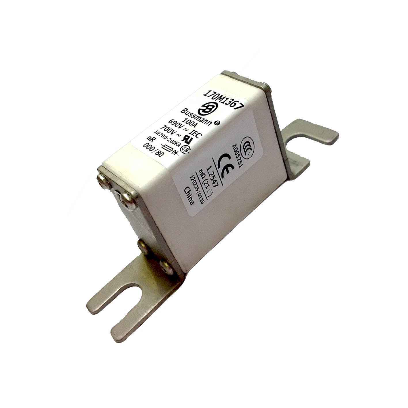 170M1367 Bussmann fast acting fuse
