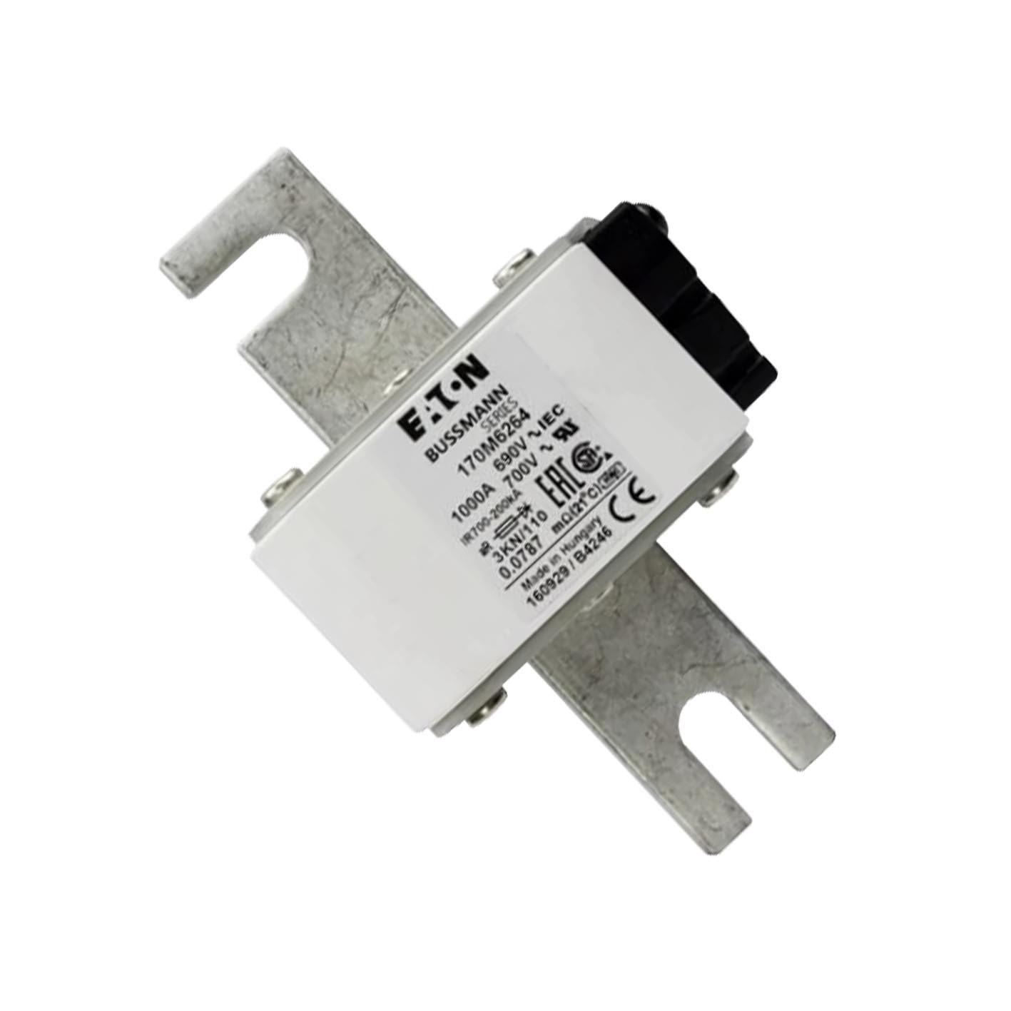 170M6264 Bussmann square body fuse:1000amp 690VAC
