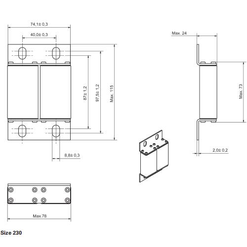 Bussmann|DC1000V fuse|250A~500A