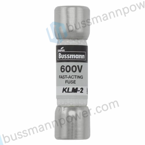KLM-2 Bussmann 2A 600VDC fast blow fuse