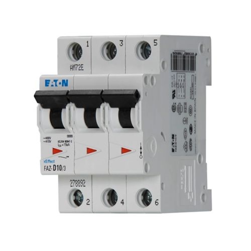 Eaton_FAZ-D10/3_ Miniature circuit breaker_(MCB)_ supplementary protector