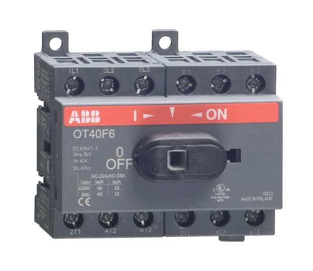 OT40F6 ABB Non Fused Disconnect Switch