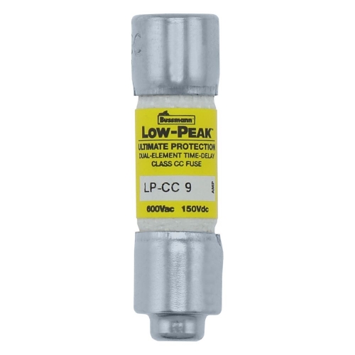LP-CC-9  Bussmann Class cc Fuse Low Peak Time Delay