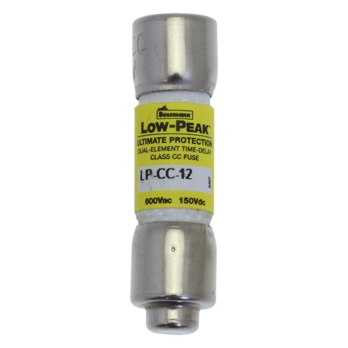 LP-CC-12  Bussmann Class cc Fuse Low Peak Time Delay