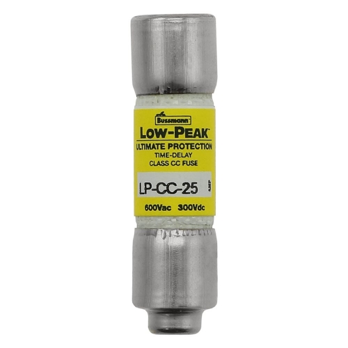 LP-CC-25  Bussmann Class cc Fuse Low Peak Time Delay