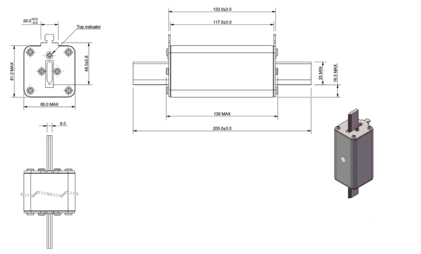 Dimensions (mm)- PV Fuse size 2 Bladed.png
