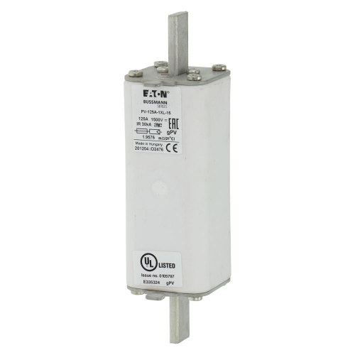 PV-125A-1XL-15 Bussmann 1500VDC Photovoltaic Fuse