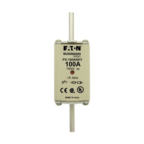 PV-100ANH1 Bussmann 1000VDC Solar NH Fuse