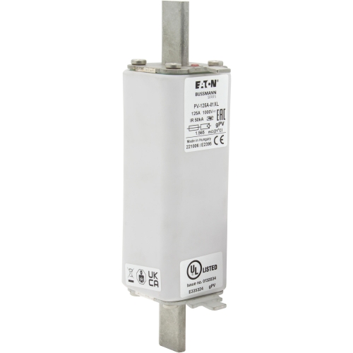 PV-125A-01XL Bussmann 1000VDC Photovoltaic Fuse