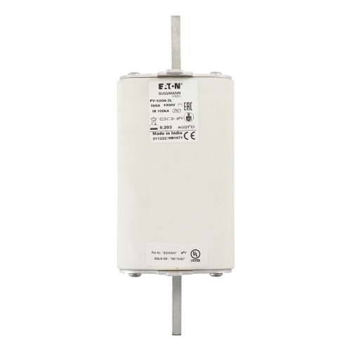 PV-500A-3L Bussmann 1000VDC Photovoltaic Fuse