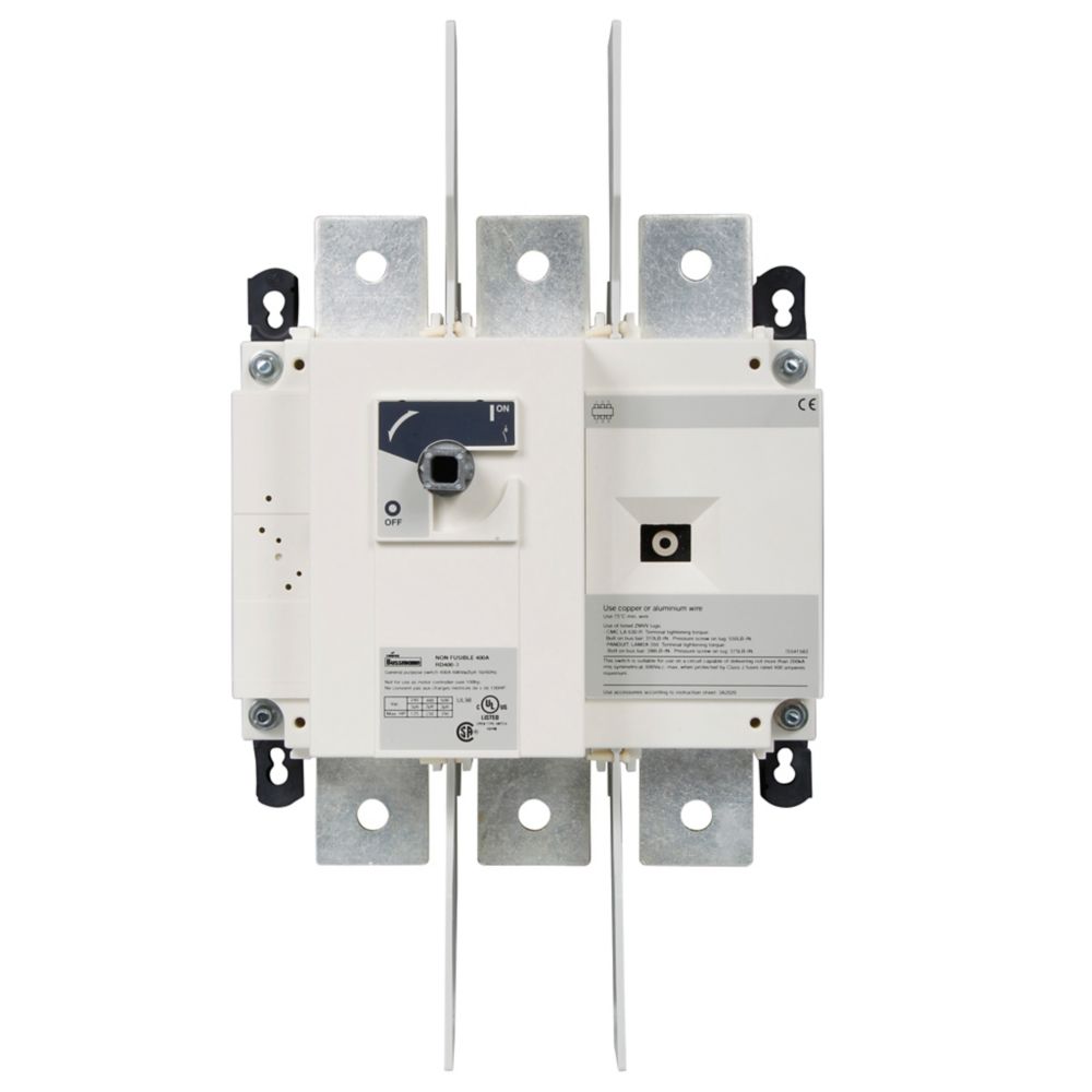 RD400-3 Bussmann Unfused Disconnect Switch