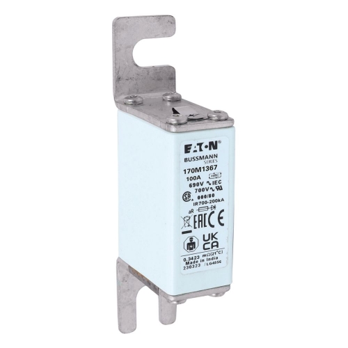 170M1367 Fuse 100A 690V Bussmann high speed square body