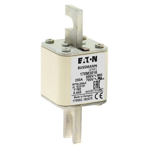 170m3016 Eaton Bussmann 250A 700V Square Body Fuse