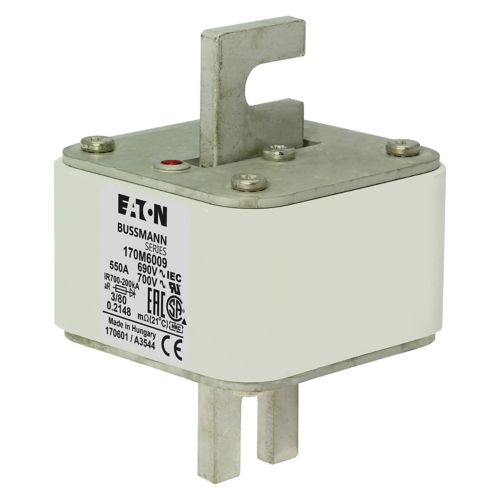 170m6009 550A High-Speed Fuse-Link (AC 690V, DIN 3) - Class aR Protection