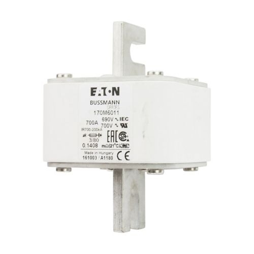 170m6011 700A High-Speed DIN 3 Fuse-Link (AC 690V) - Class aR
