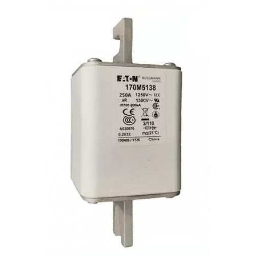 170M5138 Bussmann Fuse | 250A 1250V 2/110 AR CU