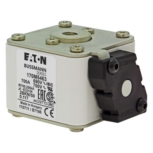 170m5463 Bussmann High Speed Square Ceramic Fuse