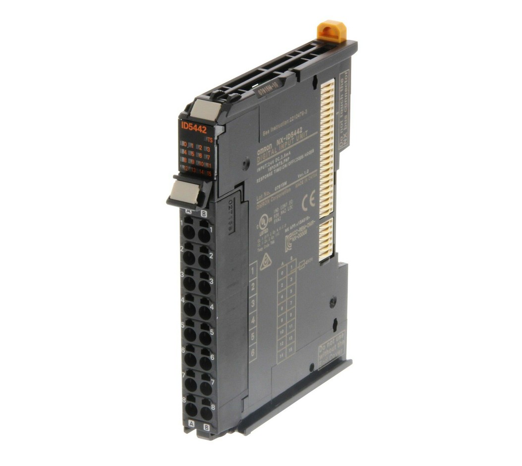 Nx-ID5442 16 Digital Input Module, 24VDC PNP, Screwless Push-in Connector​